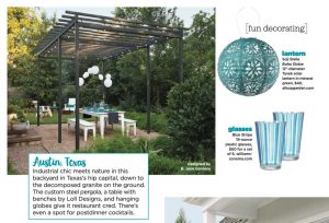 "Outdoor Style" image from HGTV Magazine